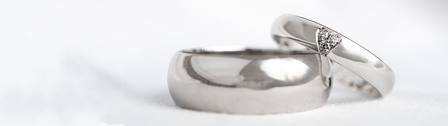 Vielsesringe i sølv